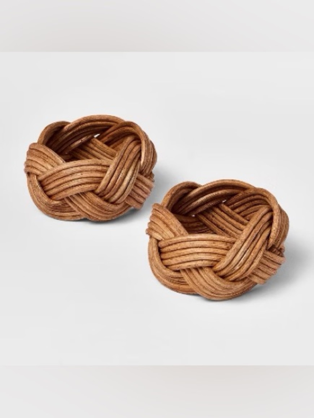Threshold Napkin Rings Rattan